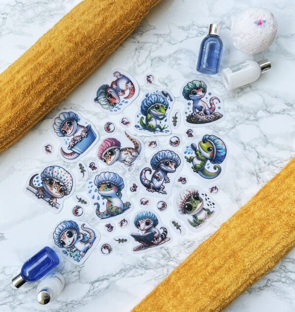 High-quality shower grip stickers ideal for preventing slips and enhancing safety.