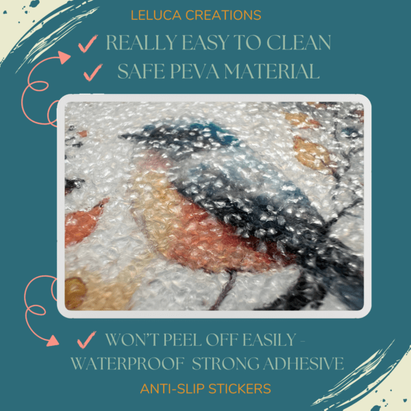 High-quality tub decals ideal for preventing slips and enhancing safety.