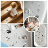 Educational farm animal stickers for slip resistance.