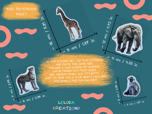 Non-slip stickers designed with the Montessori approach in mind.