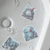 High-quality adhesive shower treads ideal for preventing slips and enhancing safety.