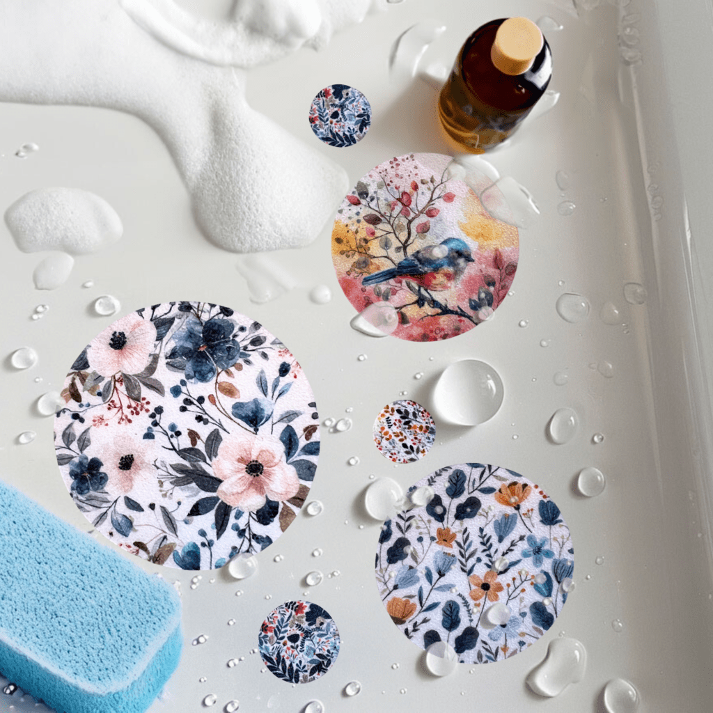 High-quality antislip stickers ideal for preventing slips and enhancing safety.