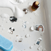 High-quality shower door stickers ideal for preventing slips and enhancing safety.