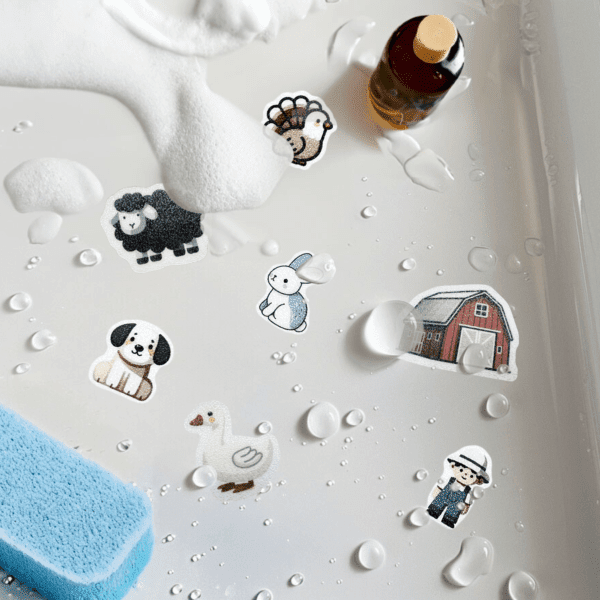 High-quality shower door stickers ideal for preventing slips and enhancing safety.