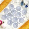 High-quality bathtub safety treads ideal for preventing slips and enhancing safety.