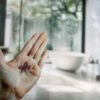 High-quality sticker for bathroom glass door ideal for preventing slips and enhancing safety.