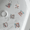 High-quality non slip shower stickers target ideal for preventing slips and enhancing safety.