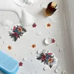 High-quality shower stall decals ideal for preventing slips and enhancing safety.