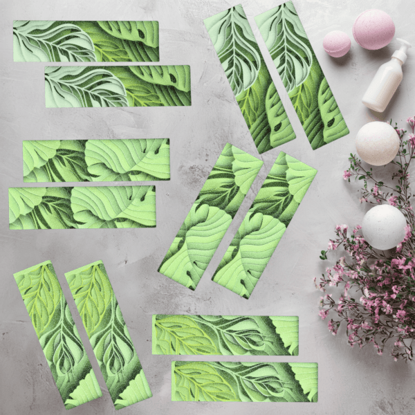Anti-Slip Stickers | Botanical Style Anti Slip Step Strips - Image 10