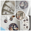 High-quality woman silhouette bathtub decor stickers ideal for preventing slips and enhancing safety.